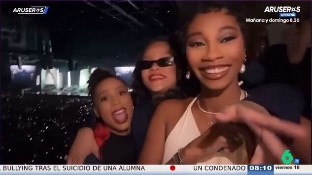 Rihanna lo da todo en el concierto de C&eacute;line Dion: "Con gafas de sol en interior..."