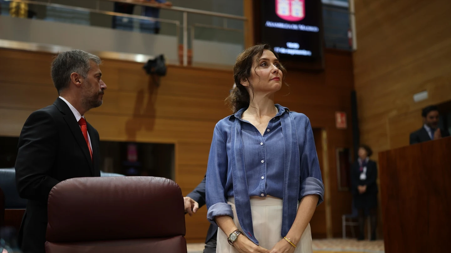 Isabel Díaz Ayuso en la Asamblea de Madrid Isabel Díaz Ayuso en la Asamblea de Madrid
