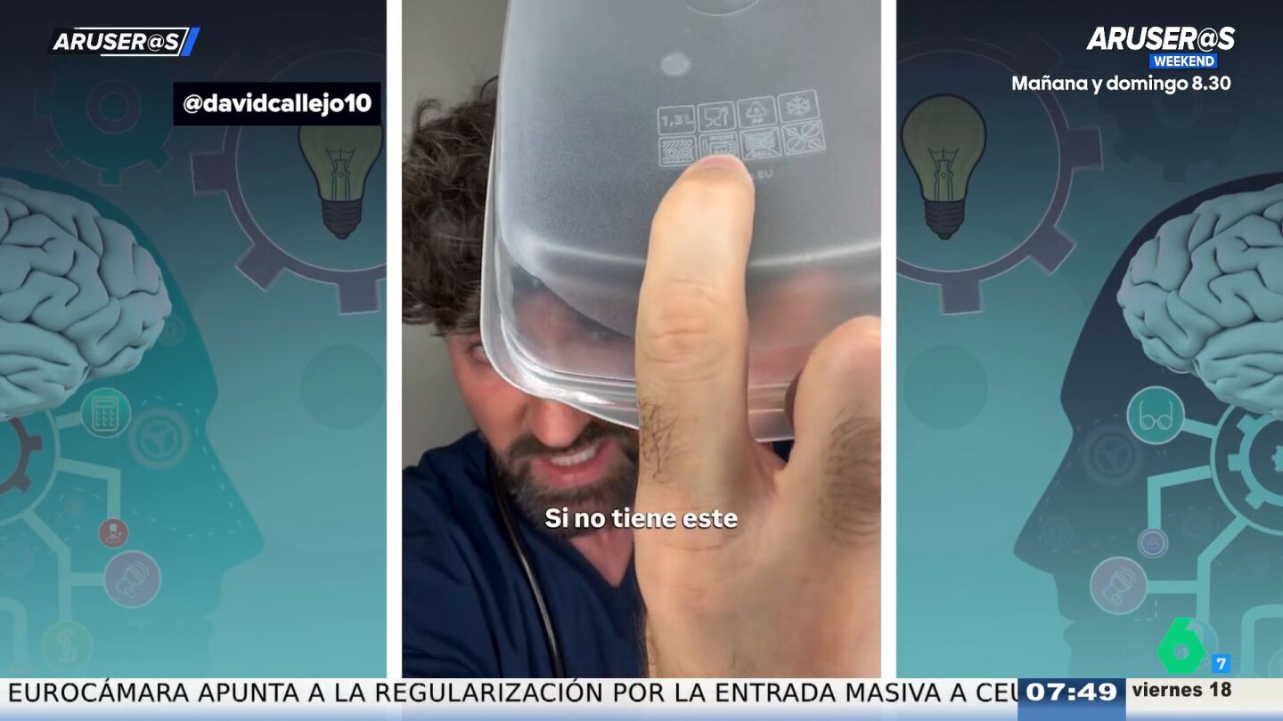 El aviso de un experto sobre los tuppers de pl&aacute;stico: el s&iacute;mbolo que debes buscar antes de meterlos en el microondas