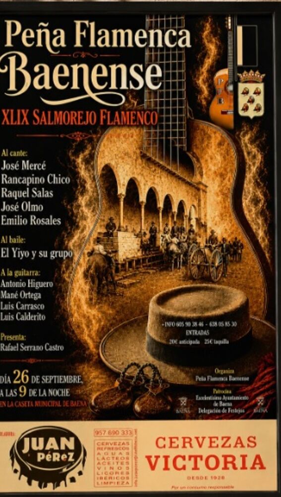 Cartel de Salmorejo Flamenco edición 2026
