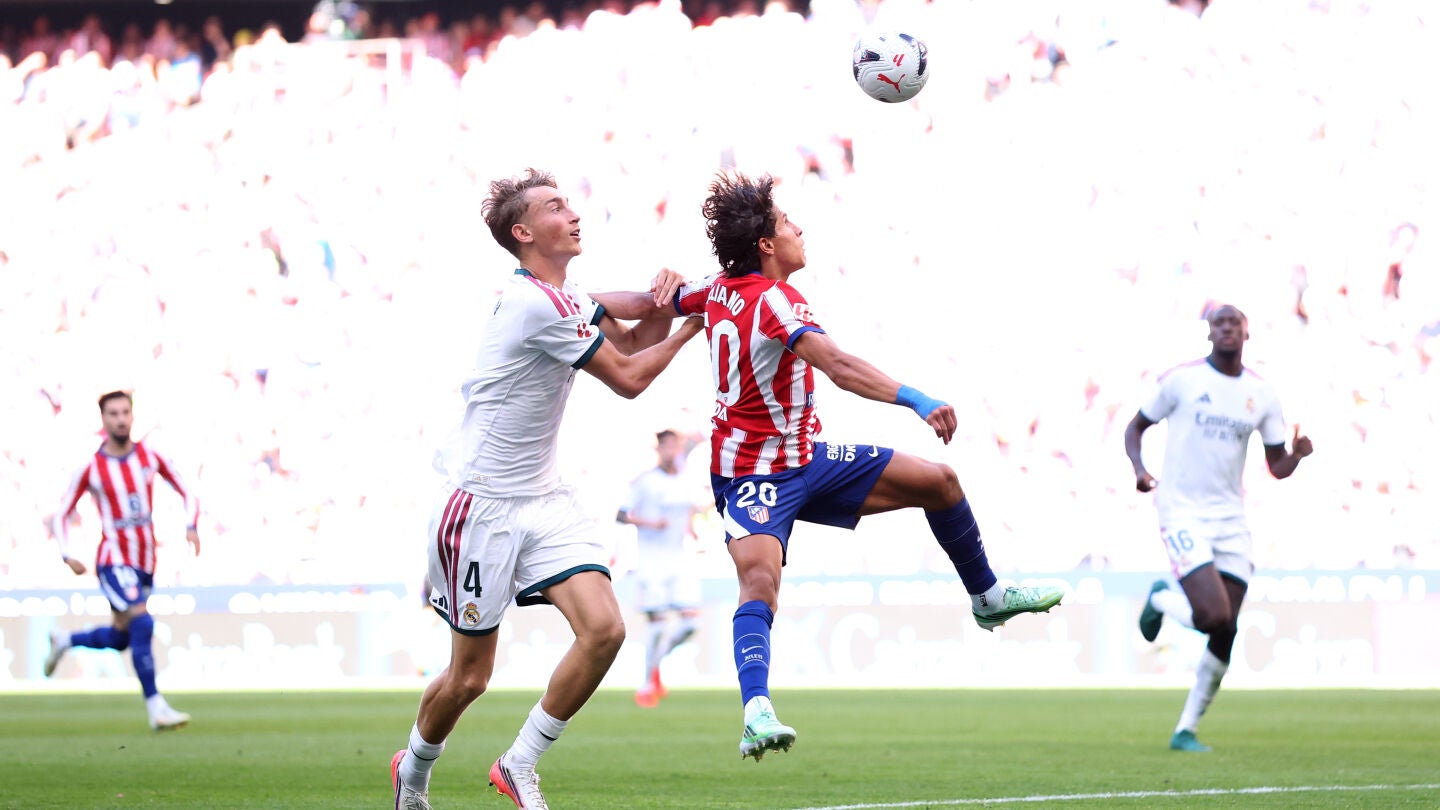 Dean Huijsen y Giuliano Simeone