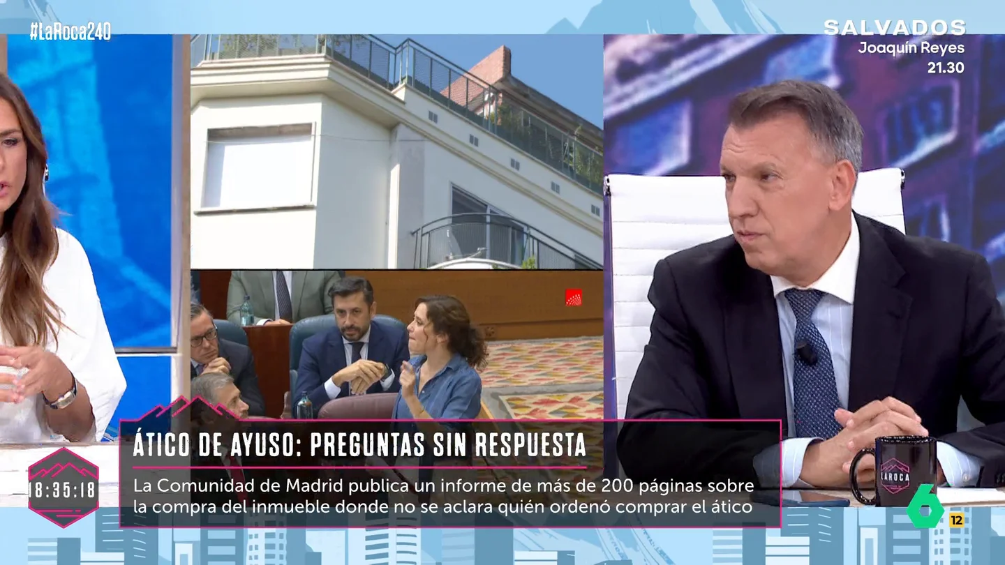 Joaquim Bosch sobre el ático de Ayuso Joaquim Bosch sobre el ático de Ayuso
