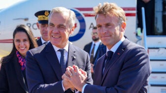 Macron y Carney se re&uacute;nen y muestran unidad ante Trump en el Atl&aacute;ntico Norte: "Nuestra amistad es nuestra fuerza"