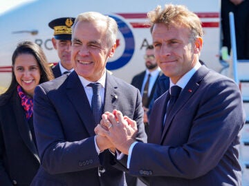 Macron y Carney se re&uacute;nen y muestran unidad ante Trump en el Atl&aacute;ntico Norte: "Nuestra amistad es nuestra fuerza"