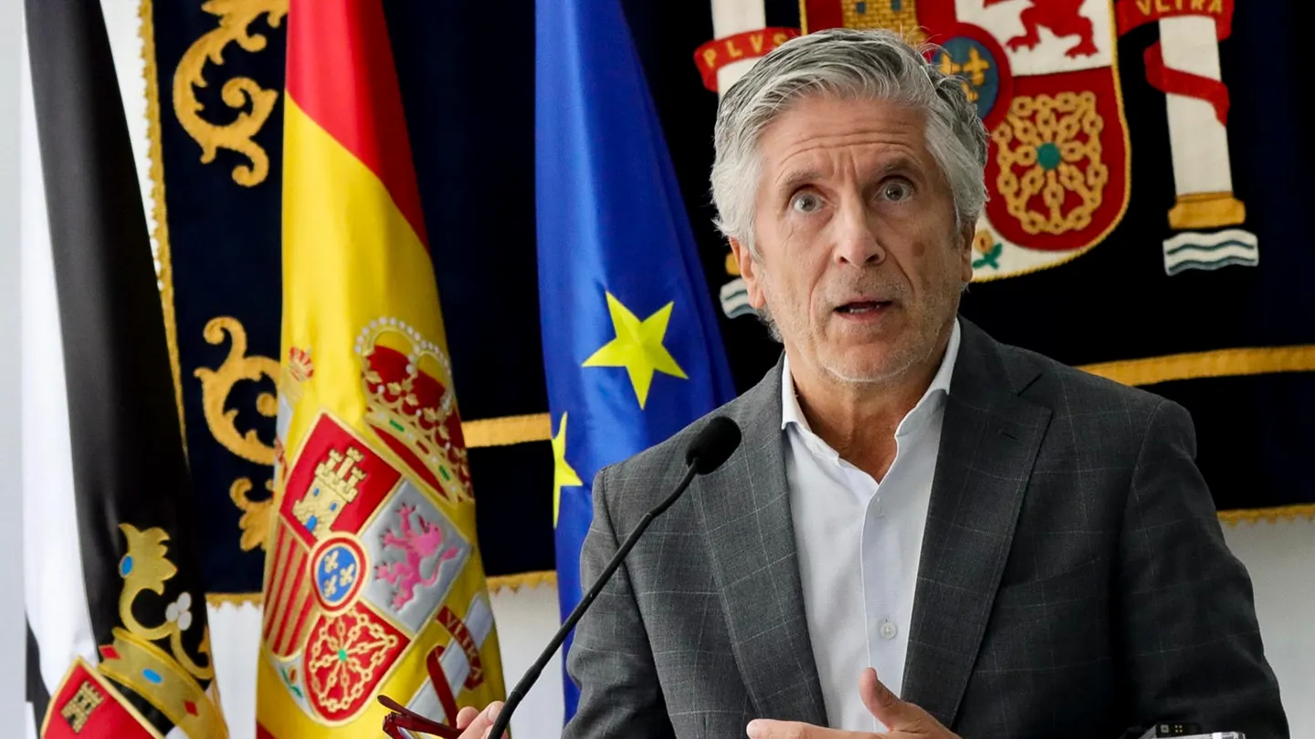 El ministro del Interior, Fernando Grande-Marlaska El ministro del Interior, Fernando Grande-Marlaska