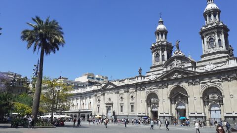 Catedral y Plaza de Armas de Santiago