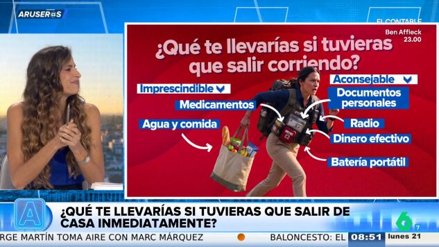 Alfonso Ar&uacute;s pone a sus colaboradores contra las cuerdas: &iquest;qu&eacute; te llevar&iacute;as si tuvieras que salir corriendo de casa?