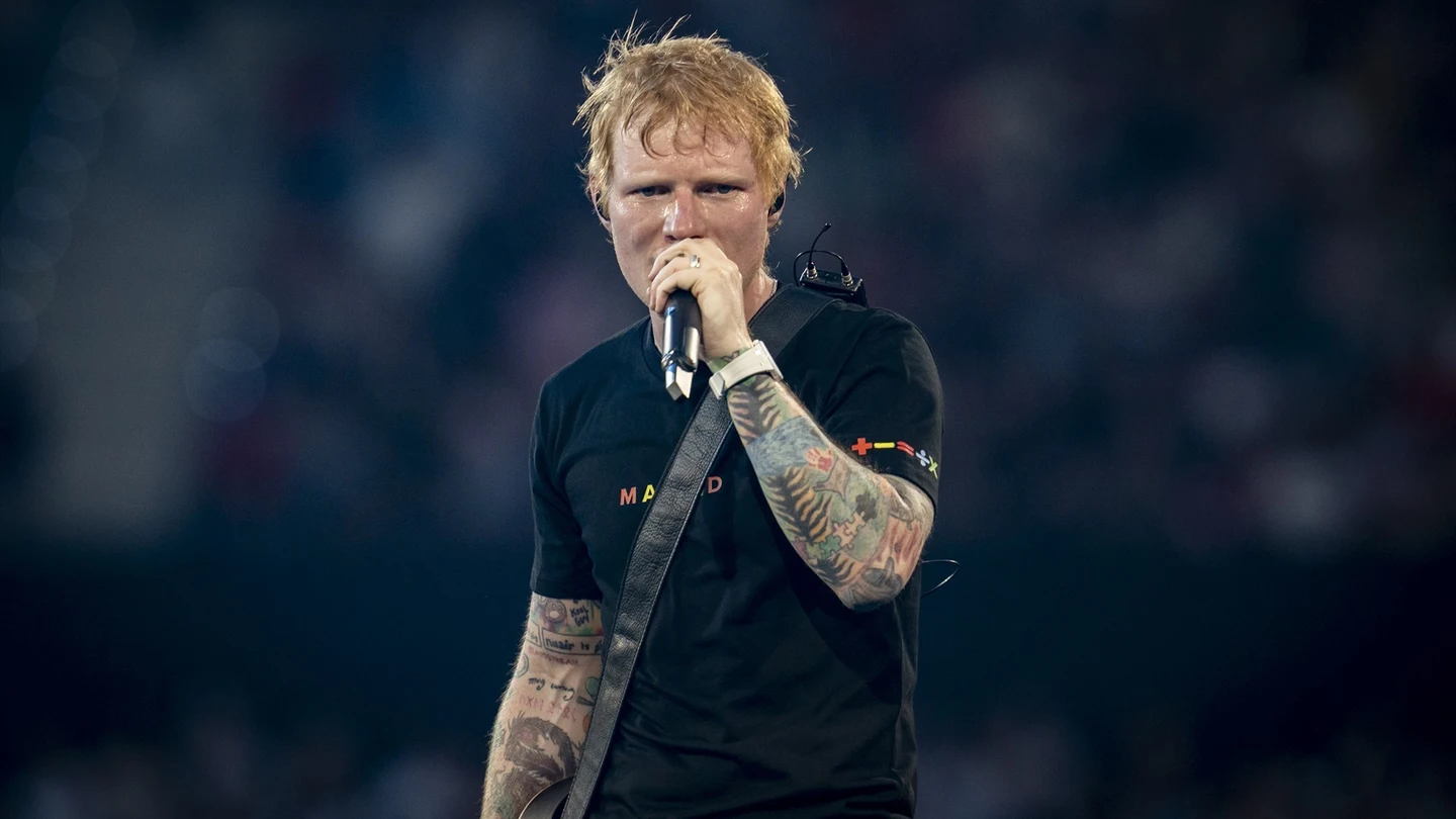 Imagen de archivo de Ed Sheeran. Imagen de archivo de Ed Sheeran.
