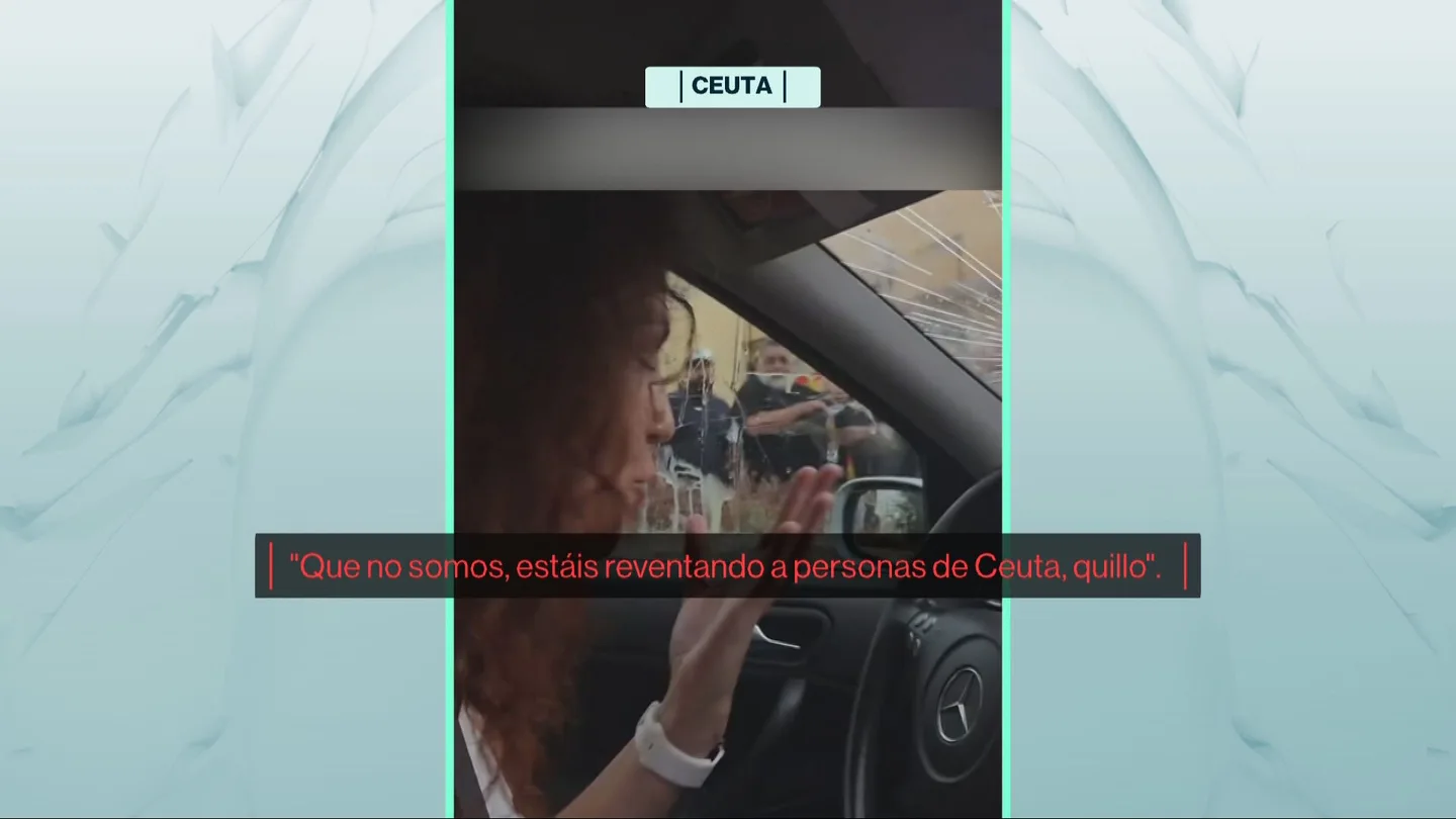 Así se vivió la agresión a la diputada de Ceuta Ya Julia Ferreras desde dentro del coche Así se vivió la agresión a la diputada de Ceuta Ya Julia Ferreras desde dentro del coche