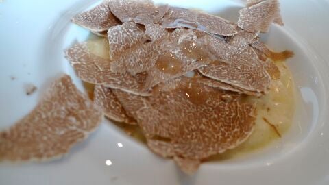 Risotto con trufa blanca