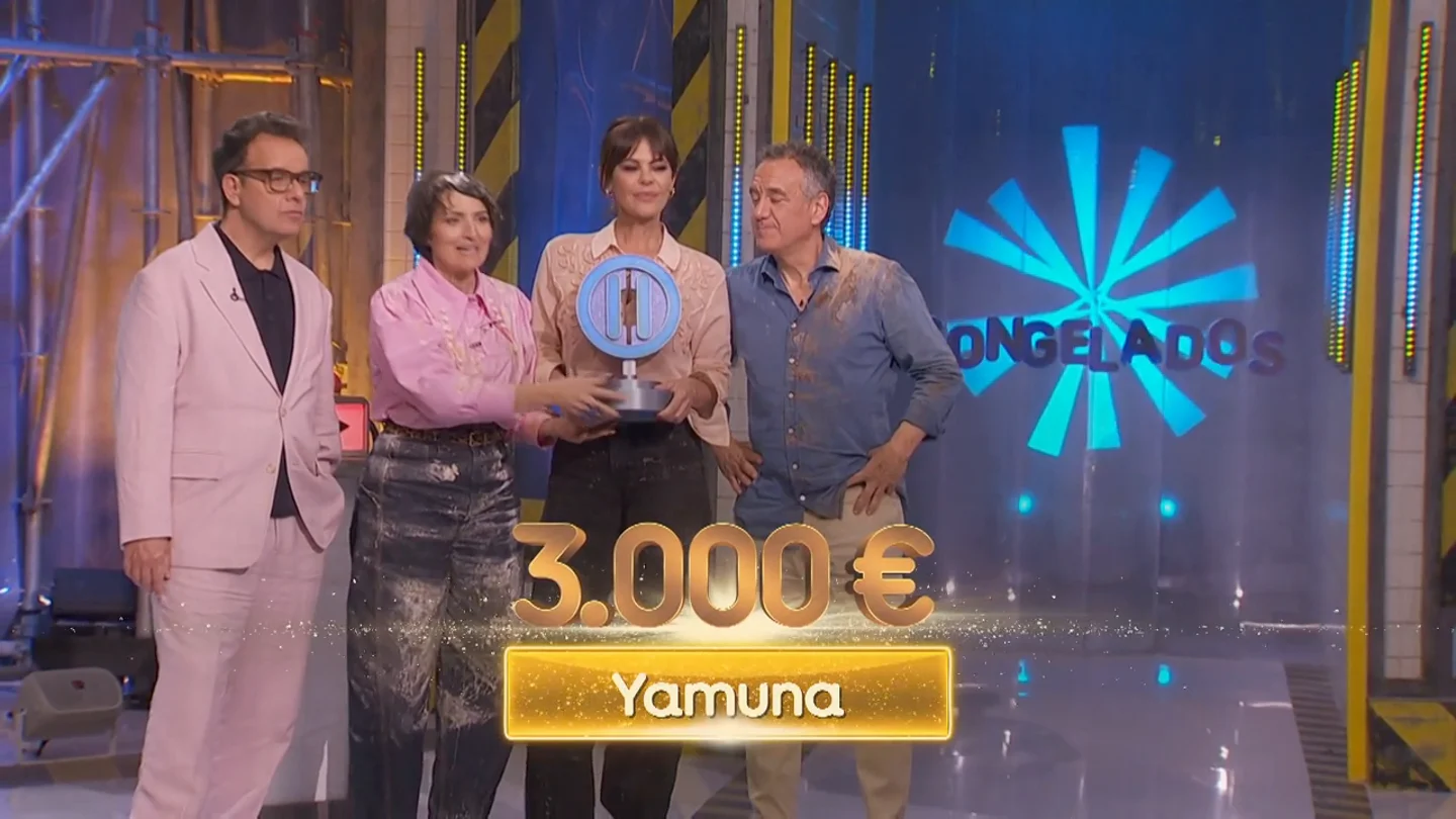 El equipo de Silvia Abril gana Congelados y dona los 3.000 euros a Yamuna, ONGD de ayuda a la infancia en Madagascar El equipo de Silvia Abril gana Congelados y dona los 3.000 euros a Yamuna, ONGD de ayuda a la infancia en Madagascar