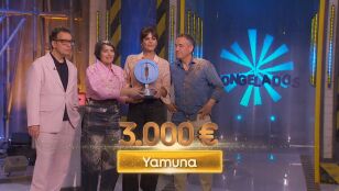 El equipo de Silvia Abril gana Congelados y dona los 3.000 euros a Yamuna, ONGD de ayuda a la infancia en Madagascar