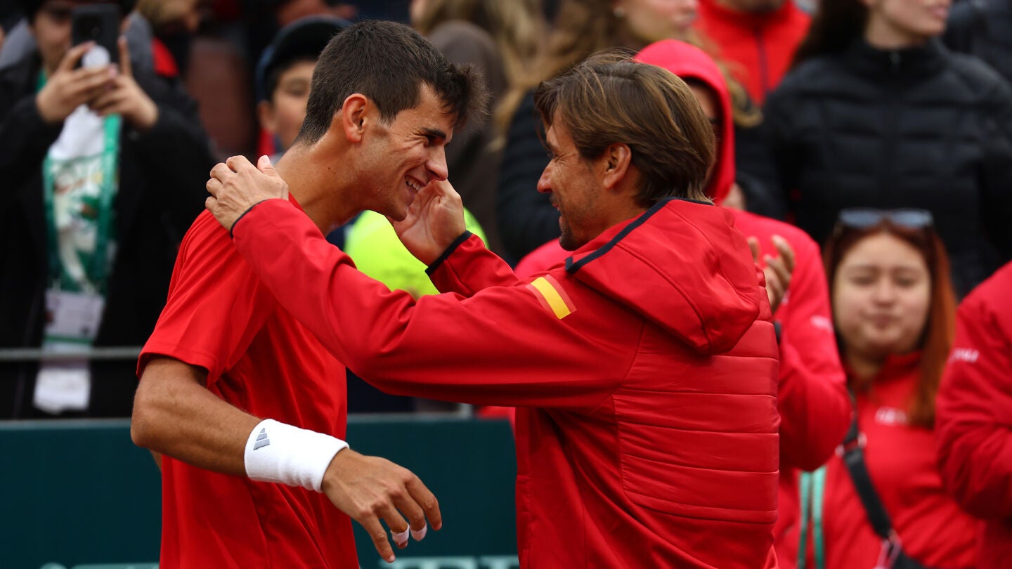 Rafa J&oacute;dar y David Ferrer