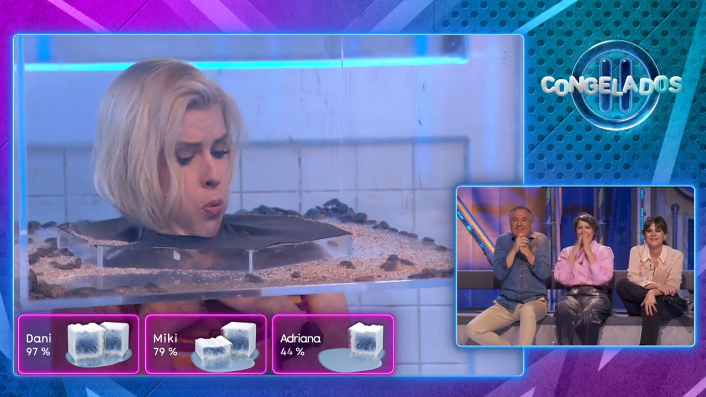 Una invasi&oacute;n de cucarachas aterroriza la gran final de 'Congelados' llevando a Adriana Abenia al l&iacute;mite: "Abandono"