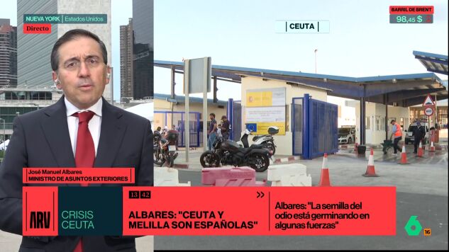 Albares tacha de &ldquo;disparate&rdquo; plantear una cosoberan&iacute;a de Ceuta y Melilla con Marruecos: &ldquo;Bajo ning&uacute;n concepto&rdquo;