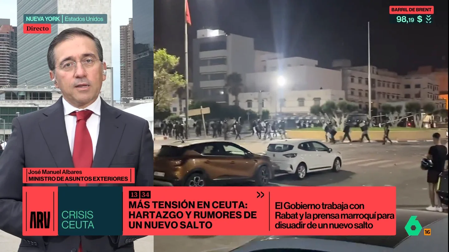 Albares asegura que Marruecos "va a aceptar el retorno" de los migrantes y que "hará todo lo necesario" para evitar una nueva entrada masiva Albares asegura que Marruecos "va a aceptar el retorno" de los migrantes y que "hará todo lo necesario" para evitar una nueva entrada masiva