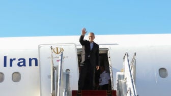 Masoud Pezeshkian, antes de volar a Nueva York para asistir a la Asamblea General de la ONU