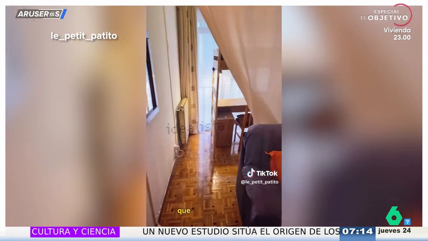 Una cortina de ducha como pared: el 'zulo' de 300 euros en Madrid que activa el 'zulómetro' de Aruser@s Una cortina de ducha como pared: el 'zulo' de 300 euros en Madrid que activa el 'zulómetro' de Aruser@s