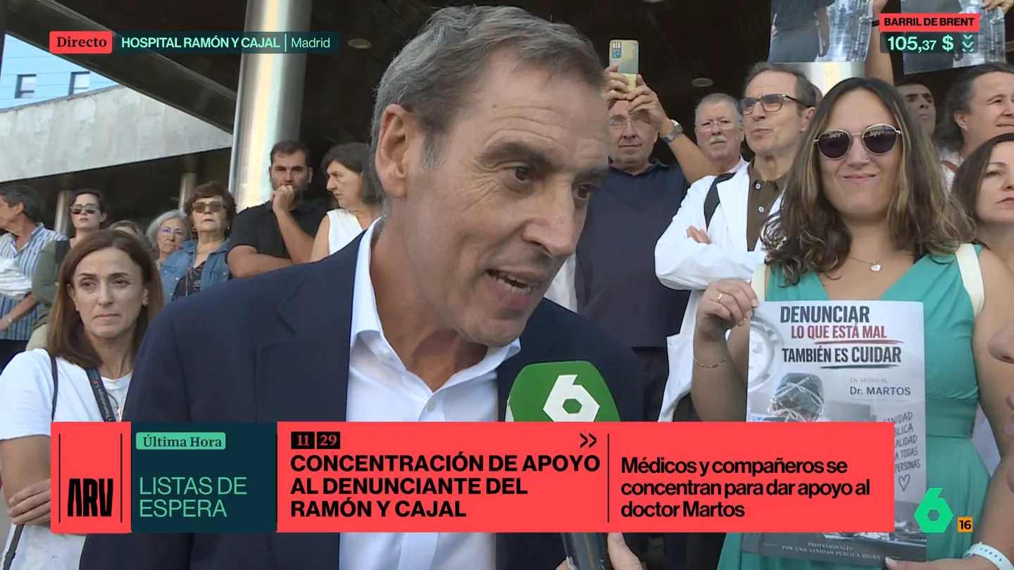 El cirujano que denunció la manipulación de las listas de espera en el Ramón y Cajal El cirujano que denunció la manipulación de las listas de espera en el Ramón y Cajal