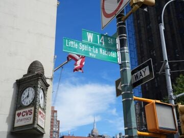 Inauguraci&oacute;n del nuevo nombre de la calle 14 como 'Little Spain' en homenaje a la comunidad hispana en Nueva York