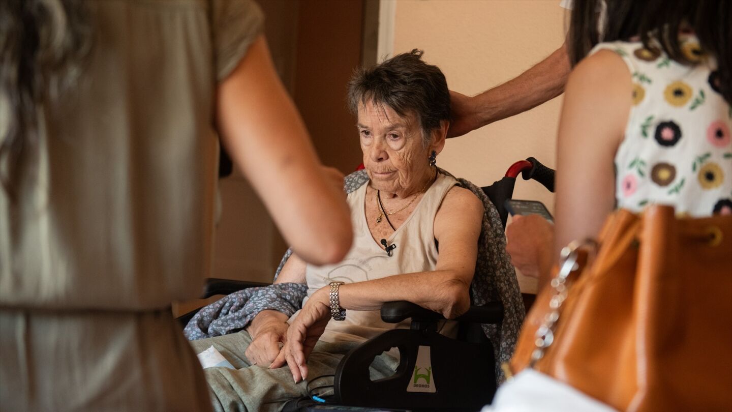 Maricarmen, la anciana de 87 a&ntilde;os desahuciada en Madrid