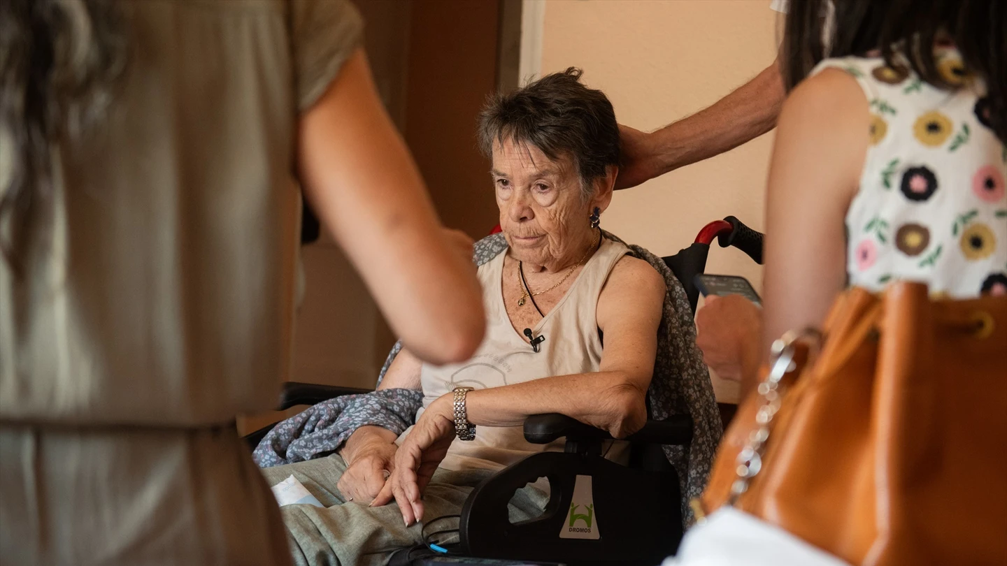 Maricarmen, la anciana de 87 años desahuciada en Madrid Maricarmen, la anciana de 87 años desahuciada en Madrid