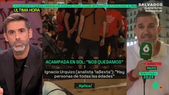 Ignacio Urquizu compara la acampada de Sol por la vivienda con el 15M: "Lo de hoy es m&aacute;s transversal"
