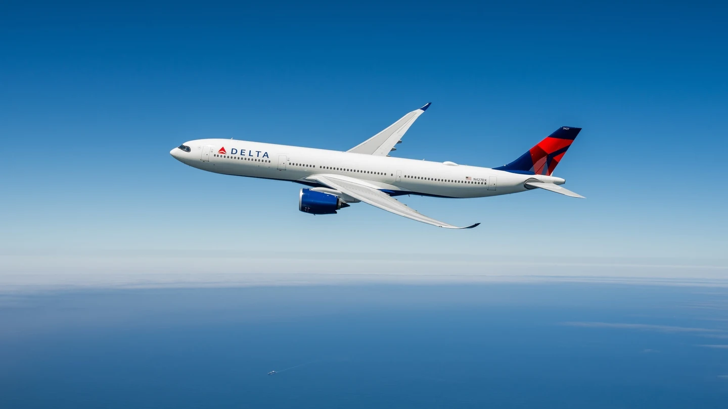 Avión de Delta Airlines Avión de Delta Airlines