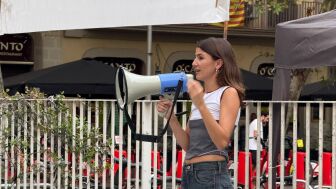 La portavoz del Sindicat de Llogateres, Carme Arcarazo