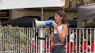 La portavoz del Sindicat de Llogateres, Carme Arcarazo