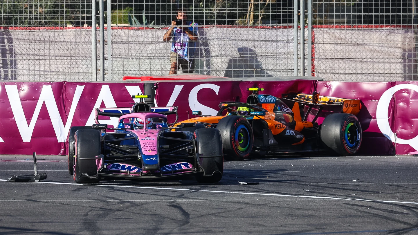 Franco Colapinto y Lando Norris Franco Colapinto y Lando Norris