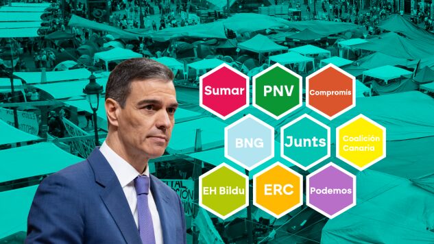 Pedro S&aacute;nchez y los grupos pol&iacute;ticos