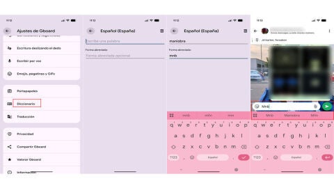 Creando abreviaturas en el teclado de Google