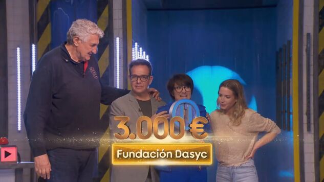 Silvia Abril repite victoria en Congelados: "Los 3.000 euros van a la Fundaci&oacute;n DASYC"