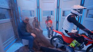 Fernando Romay acaba cubierto de barro en Congelados: "Tengo los huevos que no me valen ni para flan"