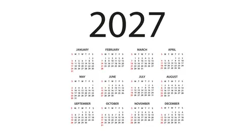 Calendario laboral 2027 Calendario laboral 2027