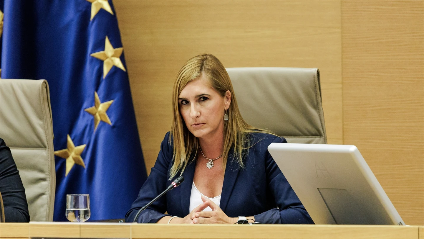 La exconsejera de la Generalitat Valenciana, Salomé Pradas, en el Congreso. La exconsejera de la Generalitat Valenciana, Salomé Pradas, en el Congreso.