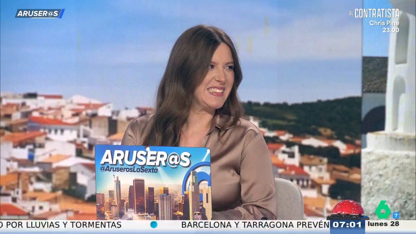 Qui&eacute;n es Lourdes Tasies, la nueva colaboradora de Aruser@s: "Es la primera vez en 25 a&ntilde;os que tenemos una polit&oacute;loga en el programa"