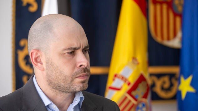 El delegado del Gobierno en Ceuta, Miguel &Aacute;ngel P&eacute;rez Triano, en una imagen de archivo