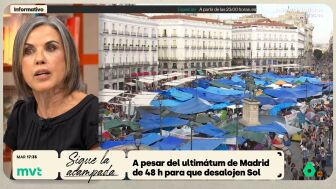 Almeida dice que van a desalojar a los acampados en Sol y Bea de Vicente explica si se puede o no