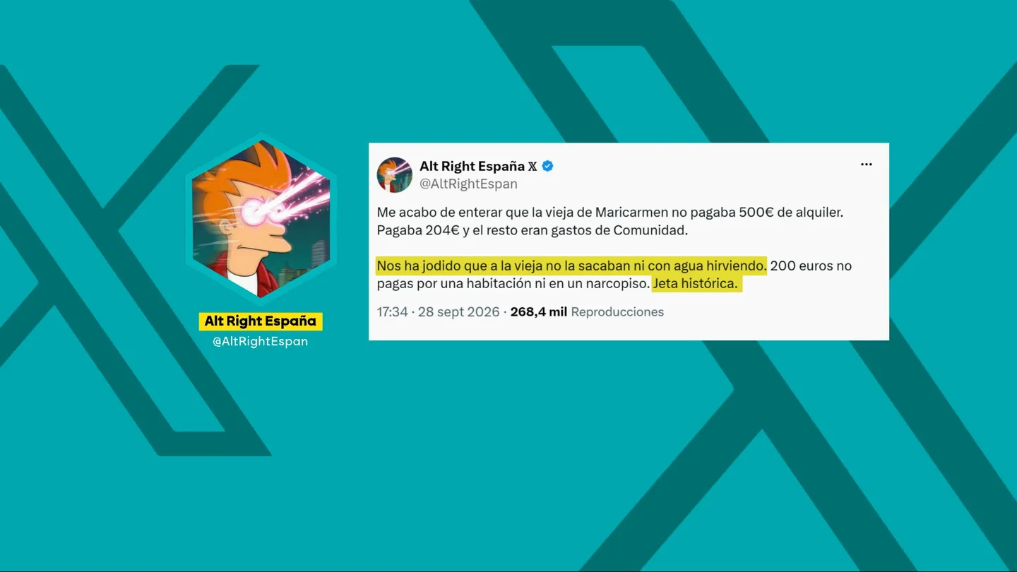 La ultraderecha y su manual de odio contra Maricarmen La ultraderecha y su manual de odio contra Maricarmen