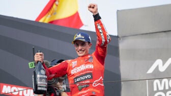 Marc M&aacute;rquez celebra su noveno mundial en el Gran Premio de Jap&oacute;n