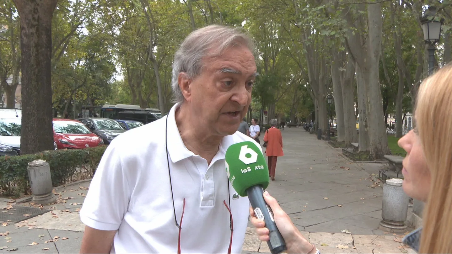 Vicente Losada, primo de Maricarmen, la mujer de 87 años desahuciada en Madrid Vicente Losada, primo de Maricarmen, la mujer de 87 años desahuciada en Madrid