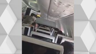 Caos durante el incidente en el avi&oacute;n de FlyDubai destino Tel Aviv.