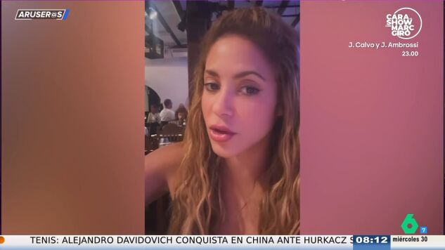 Alfonso Ar&uacute;s, tras ver de cerca a Shakira: "Sigo pensando que ha cambiado de cara"