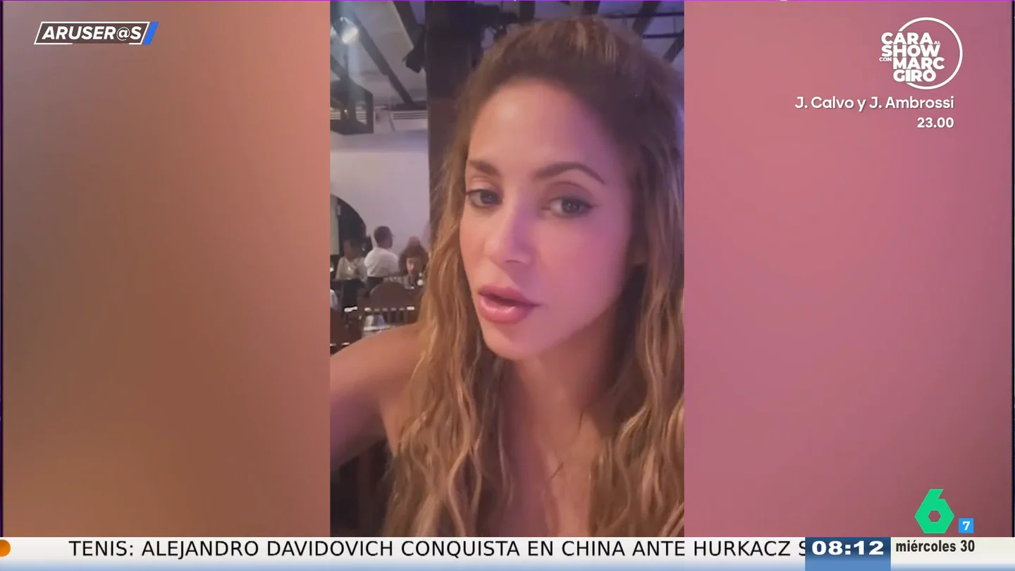 Alfonso Arús, tras ver de cerca a Shakira: "Sigo pensando que ha cambiado de cara" Alfonso Arús, tras ver de cerca a Shakira: "Sigo pensando que ha cambiado de cara"