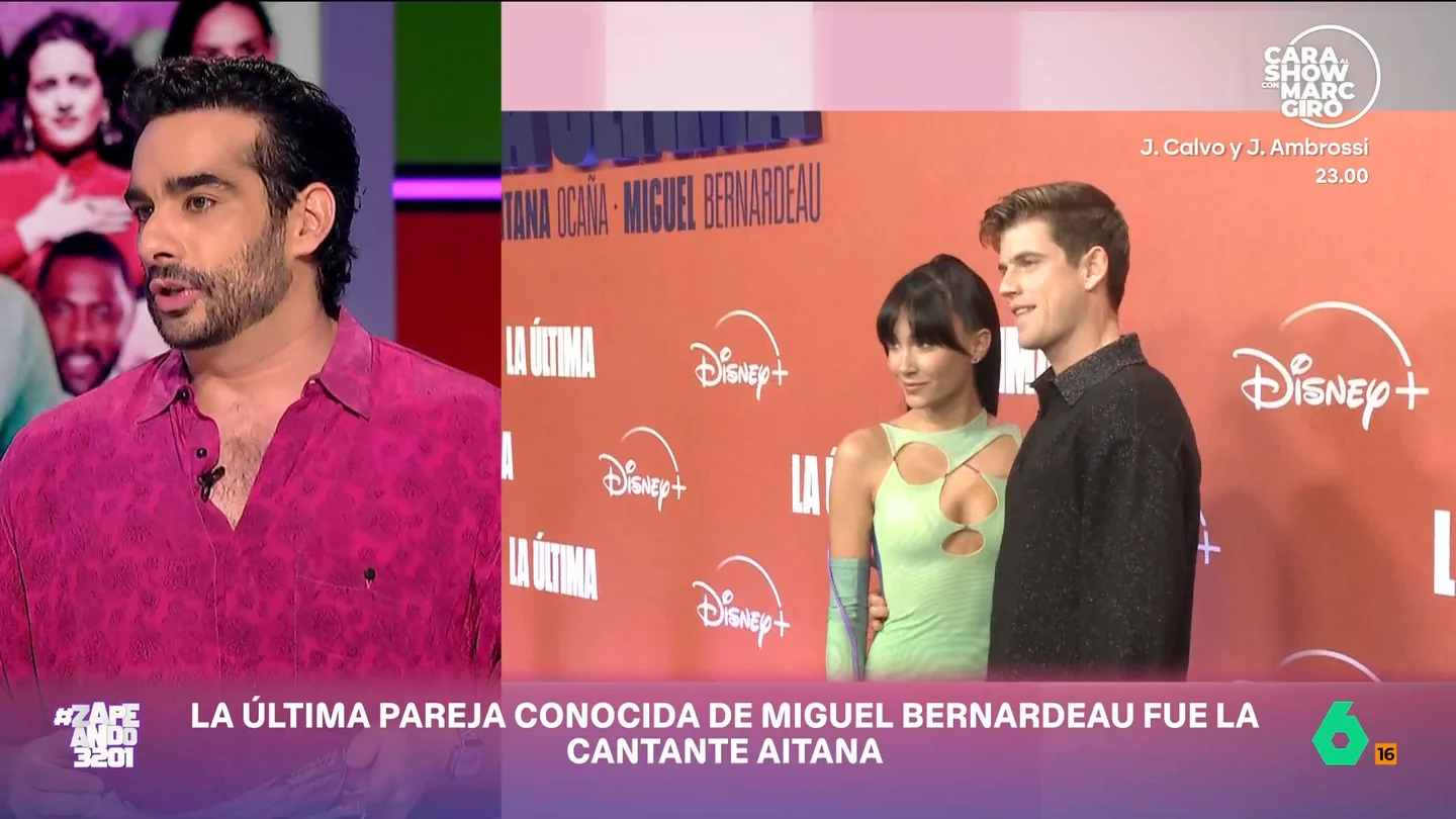 Juan Sanguino, sobre Aitana y Miguel Bernardeau: "Ha dejado a uno que te podría haber llevado a los Óscar por uno que te lleva a la Velada de Ibai" Las portadas de la revista hablan de Zhanna Red, la nueva novia de Miguel Bernardeau, y Juan Sanguino asegura que el éxito del actor de 'La bola negra' debe dar "un poquito de rabia" a Aitana, su ex.