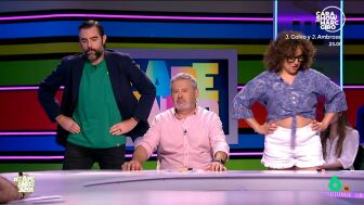 Dani Mateo ha pedido al zapeadora que se anime a cantar una jota aragonesa, pero Nadal se ha negado se&ntilde;alando que &eacute;l solo sabe imitar a los cabezudos. 