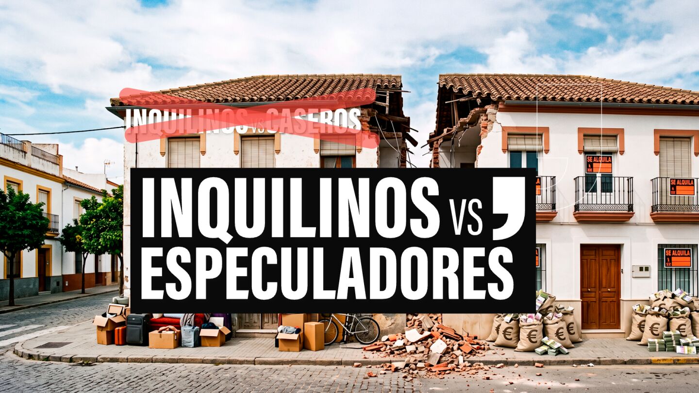 Inquilinos contra especuladores.