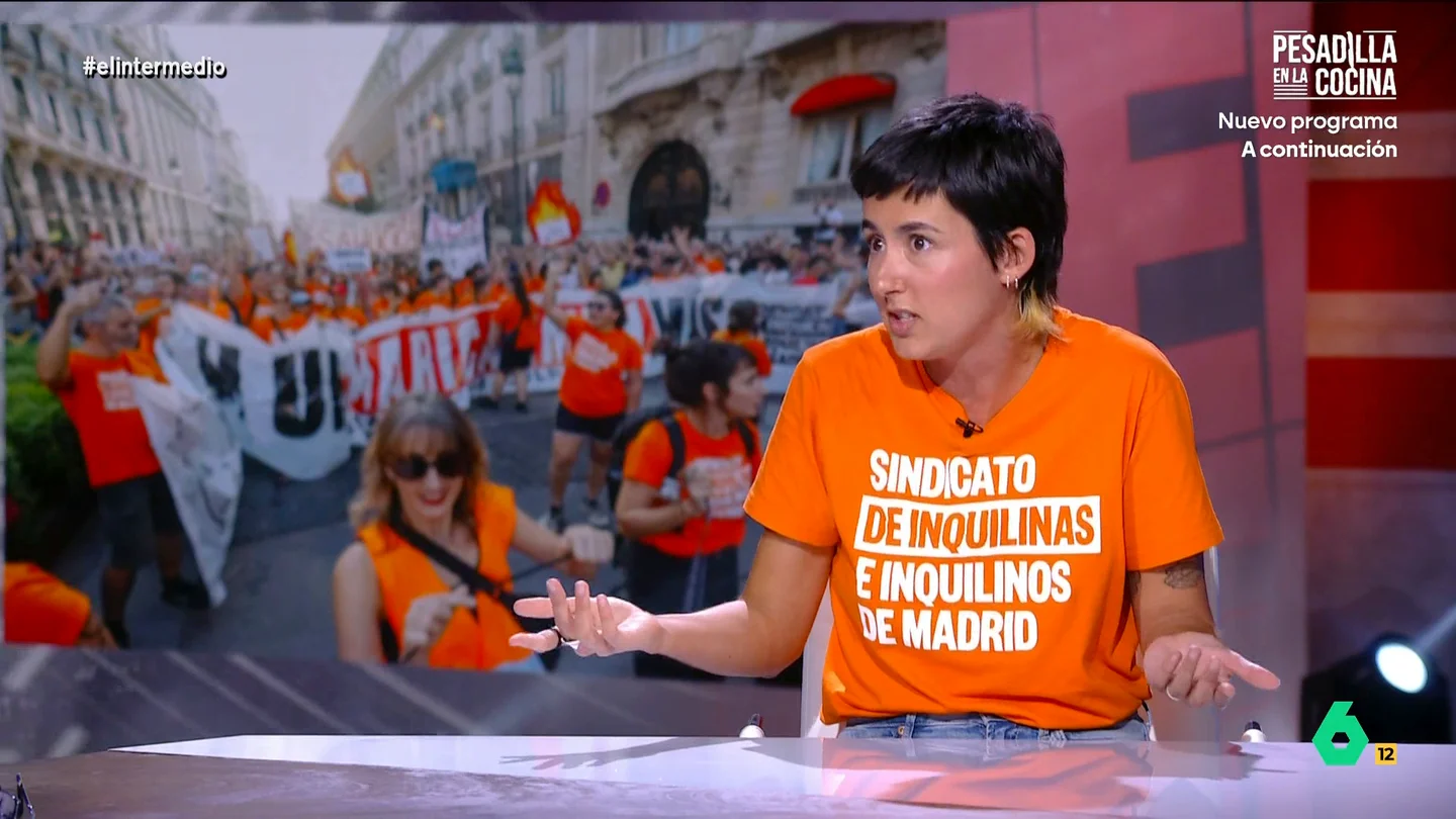 Alicia del Río, sobre la posibilidad de que no se aprueben los decretos: "No nos garantiza que no haya otra Maricarmen" La portavoz del Sindicato de Inquilinas expone que su organización ha pedido a los partidos que voten a favor de los dos decretos de la vivienda porque "van a mejorar sustancialmente la vida de la gente".